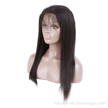 Indian Hair Brazilian 360 Degree Straight Front Full Swiss Lace Frontal Closure With Baby Hair